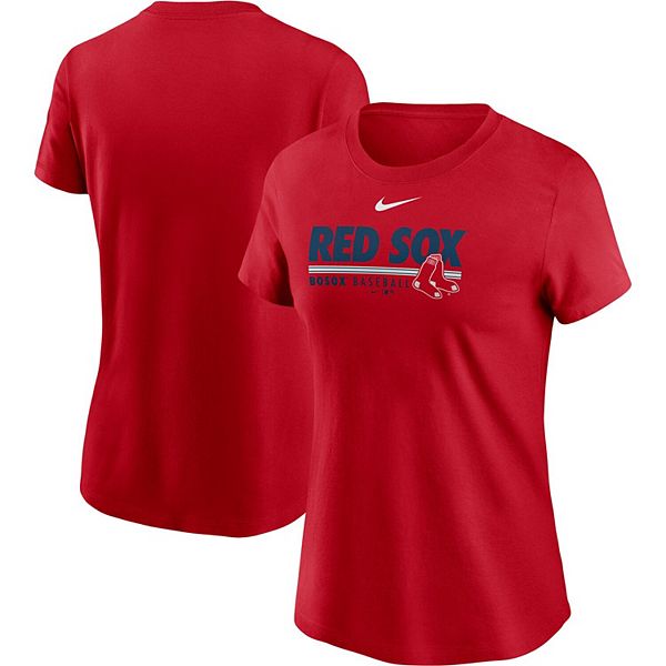 Women's Nike Red Boston Red Sox Baseball T-Shirt