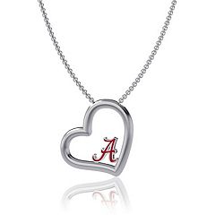 Dayna Designs Alabama Crimson Tide Heart Necklace