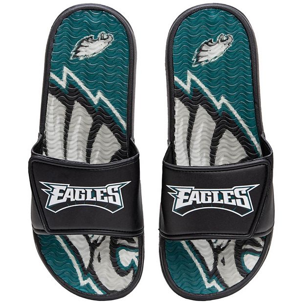 Men's FOCO Philadelphia Eagles Logo Slide Sandals