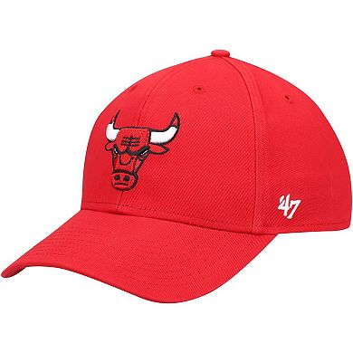 Men's '47 Red Chicago Bulls Legend MVP Adjustable Hat