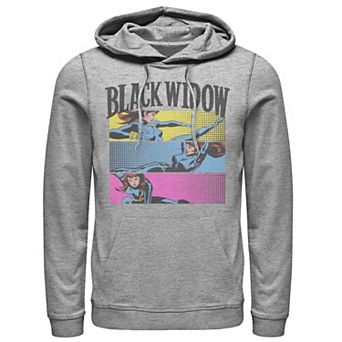 Men's Marvel Black Widow Panels Hoodie