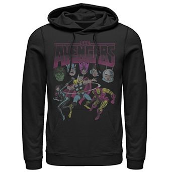 Men's Marvel Grunge Group Hoodie