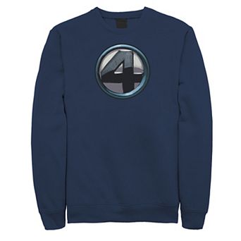 Men's Marvel Fantastic Four Large Center Chest Logo Sweatshirt
