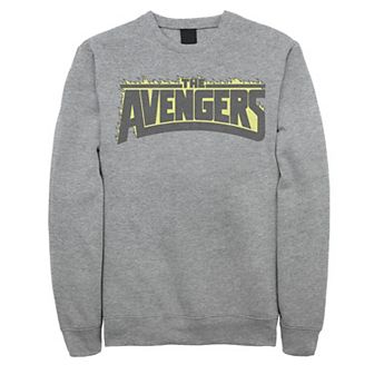 Men's Marvel The Avengers Flaming Logo Sweatshirt