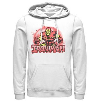 Men's Marvel Airbrushed Iron Man Hoodie