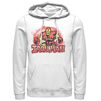 Men's Marvel Airbrushed Iron Man Hoodie