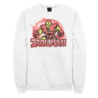 Men's Marvel Airbrushed Iron Man Sweatshirt