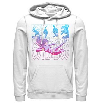 Men's Marvel Black Widow Panels Hoodie