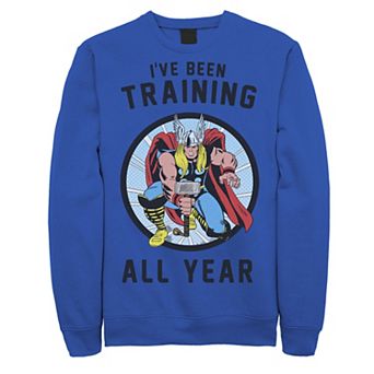 Men's Marvel Avengers Thor I've Been Training All Year Sweatshirt
