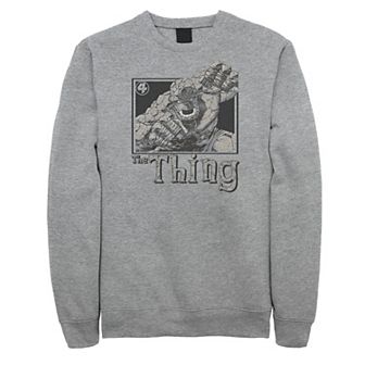 Men's Marvel Fantastic Four The Thing Simple Portrait Sweatshirt