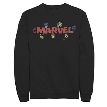Men's Marvel Avengers Retro Style Logo Sweatshirt