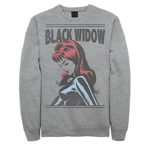 Men's Marvel Widow Simple Sweatshirt