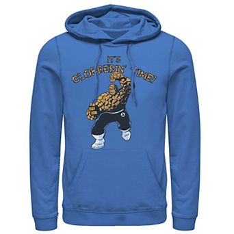 Men's Marvel Fantastic Four The Thing Clobberin' Time Action Shot Hoodie
