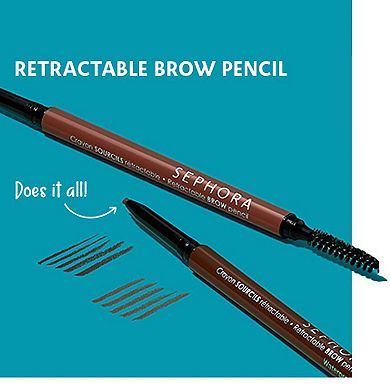 Retractable EyeBrow Pencil - Waterproof