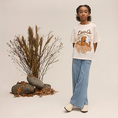 Girls 7-16 Levi's® Draped Denim Baggy Pants