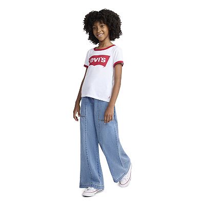 Girls 7-16 Levi's® Draped Denim Baggy Pants