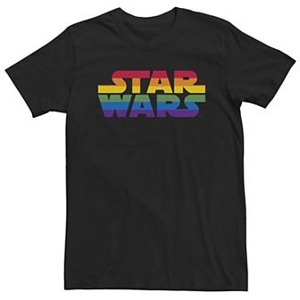 Men's Star Wars Rainbow Logo Tee