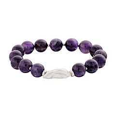 Kohls amethyst store bracelet