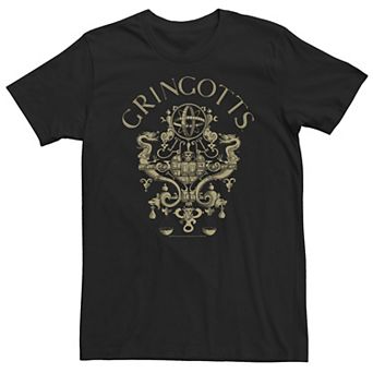 Big & Tall Harry Potter Gringotts Logo Tee