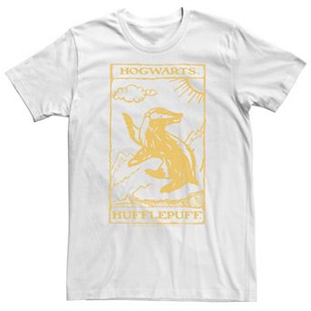 Big & Tall Harry Potter Hufflepuff Vintage Poster Tee