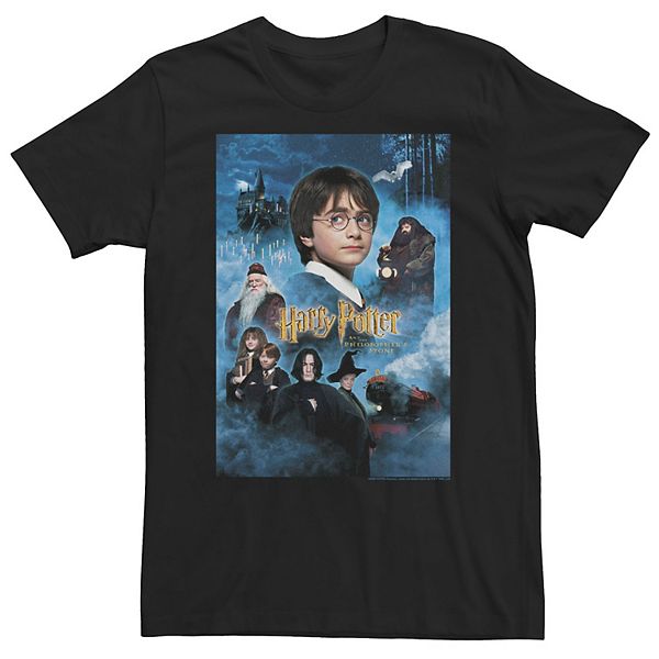 Big & Tall Harry Potter And The Philosopher's Stone Poster Tee