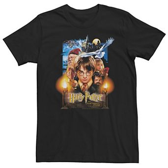 Big & Tall Harry Potter And The Sorcerer's Stone Poster Tee