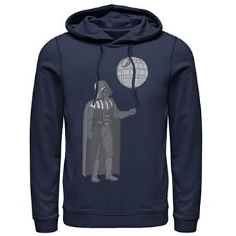 Men's Star Wars Darth Vader Death Star Balloon Hoodie