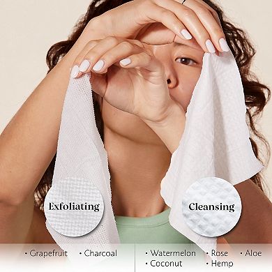 Clean Cleansing & Gentle Exfoliating Wipes