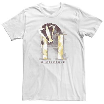 Big & Tall Harry Potter Hufflepuff House Watercolor Tee