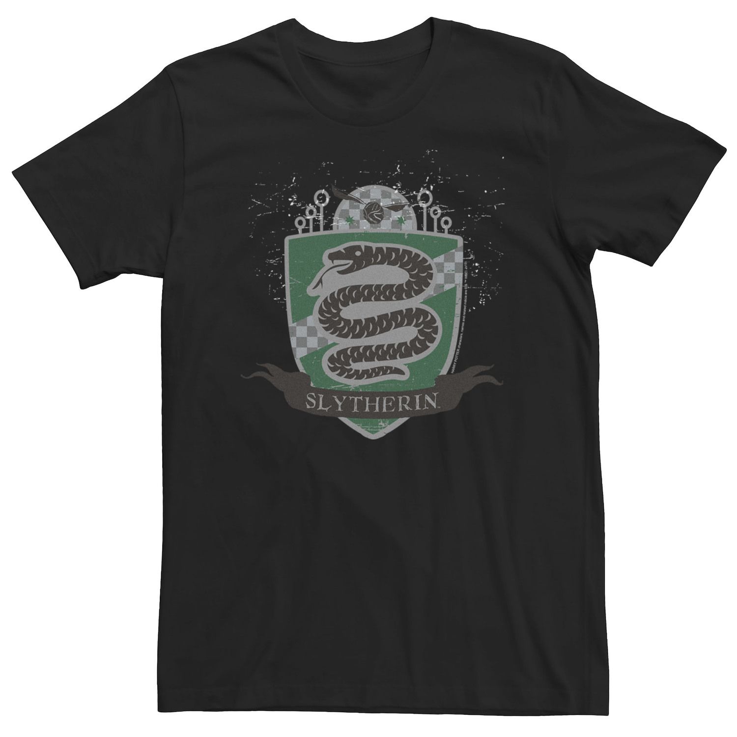Image for Harry Potter Big & Tall Slytherin Quidditch Shield Tee at Kohl's.