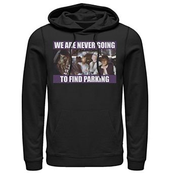 Men's Star Wars We Are Never Going To Find Parking Hoodie