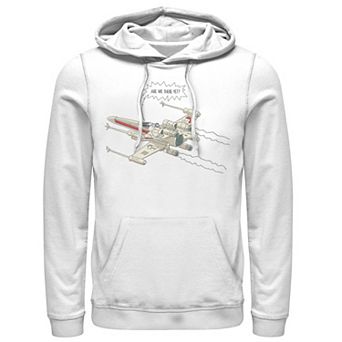 Men's Star Wars X-Wing Are We There Yet Hoodie