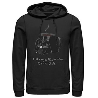 Men's Star Wars Darth Vader Mug I Like My Coffee On The Dark Side Hoodie