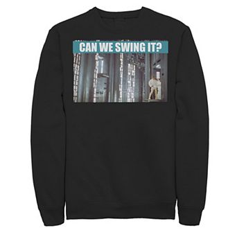 Men's Star Wars Luke & Leia Can We Swing It Sweatshirt