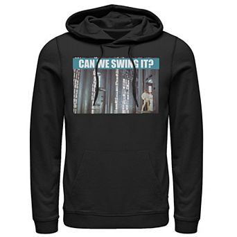 Men's Star Wars Luke & Leia Can We Swing It Hoodie