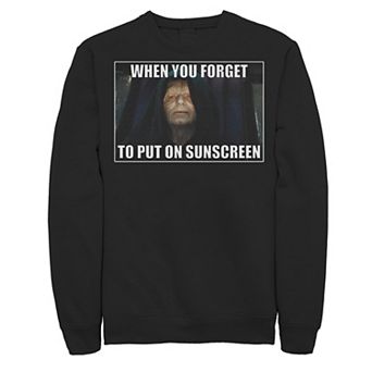 Men's Star Wars When You Forget To Put On Sunscreen Sweatshirt