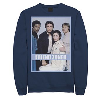 Men's Star Wars Friend Zoned Portrait Sweatshirt