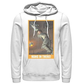 Men's Star Wars Luke Skywalker Hang In There Poster Hoodie