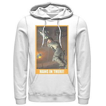 Men's Star Wars Luke Skywalker Hang In There Poster Hoodie