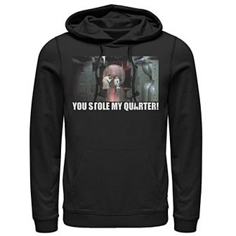 Men's Star Wars Princess Leia & R2-D2 You Stole My Quarter Hoodie