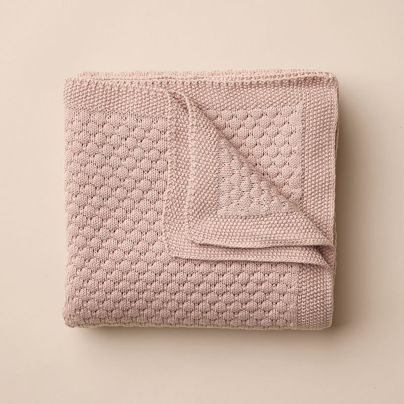 80723663 Little Co. by Lauren Conrad Throw Blanket, Pink sku 80723663