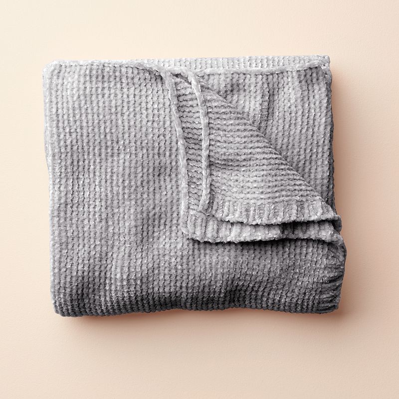 37825133 Little Co. by Lauren Conrad Throw Blanket, Med Gre sku 37825133