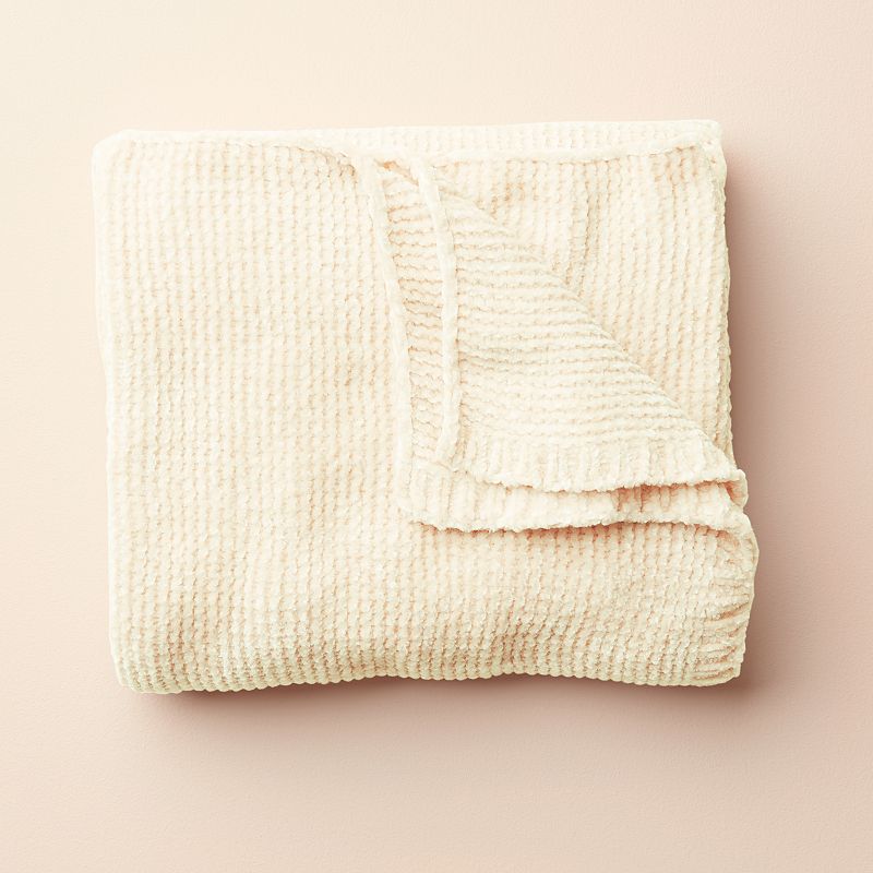 37825132 Little Co. by Lauren Conrad Throw Blanket, White sku 37825132