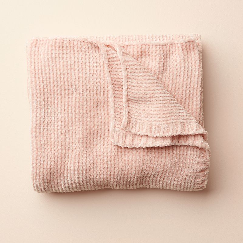 Little Co. by Lauren Conrad Throw Blanket, Light Pink