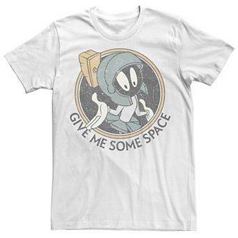 Men's Looney Tunes Marvin The Martian Give Me Some Space Portrait Tee