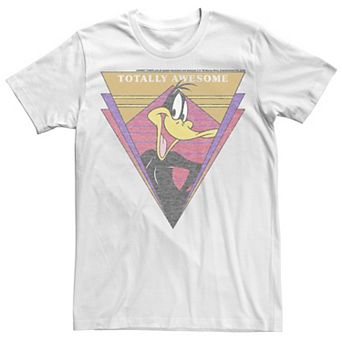 Men's Looney Tunes Daffy Duck Totally Awesome Portrait Tee