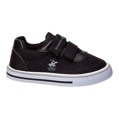 Beverly Hills Polo Club Toddler Boys' 2V Canvas Sneakers