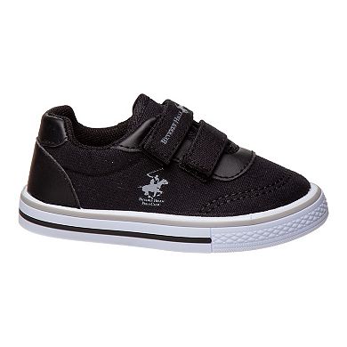 Beverly Hills Polo Toddler Boys' 2V Canvas Sneakers