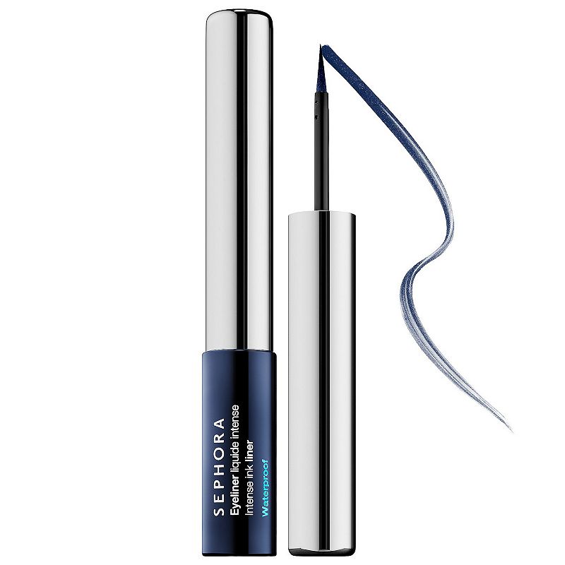 Intense Felt-Tip Liquid Waterproof Eyeliner, Size: 0.09 FL Oz, Blue