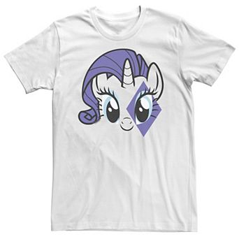 Big & Tall My Little Pony: Friendship Is Magic Rarity Big Face Tee